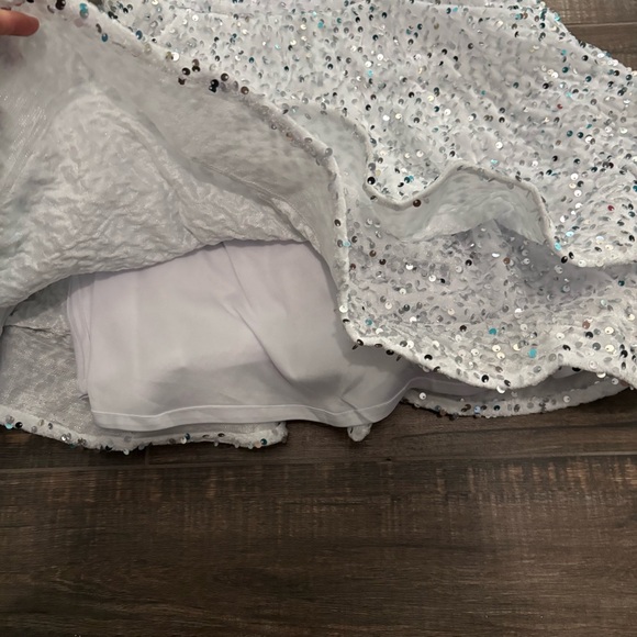 Dessiny Women’s Short Sequin Sparkly Party Dress - Picture 2 of 4